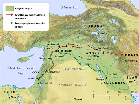 assyrian empire conquest of israel